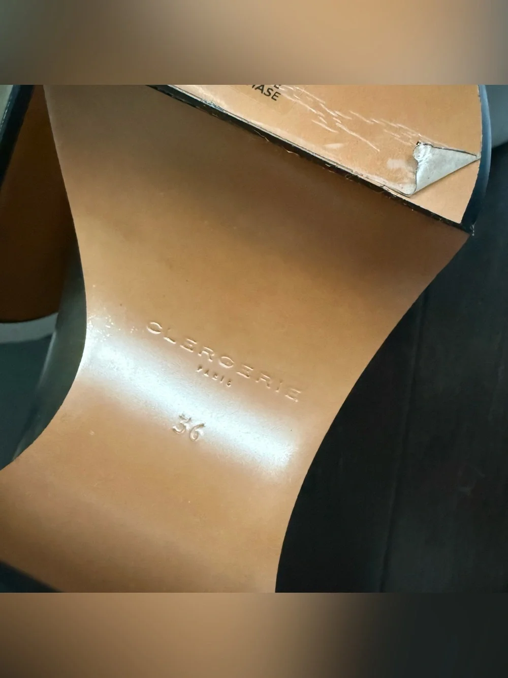 Robert Clergerie Metallic Bronze Platform Oxford
